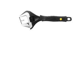 Llave Inglesa Delgada Negra Ajustable de Gran Apertura, Multifuncional para Plomería, Desmontaje, Acero al Carbono, Antioxidante, Sin Agarre - Product Image 5
