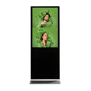 32 Inch 49 Inch Floor Stand LCD Touch Screen Advertising Display Interactive Digital Signage Kiosk
