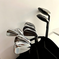 Ensemble de fers de golf économiques, design forgé, haute forgiveness MOI, meilleur rapport qualité-prix pour les joueurs de niveau intermédiaire