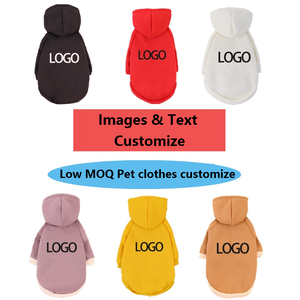 Hoodie Anjing Poliester Lucu Musim Gugur & Musim Dingin, Hangat & Lembut, Cetak Gambar Menarik, Pakaian Anjing untuk Anjing Kecil & Sedang - Product Image 2