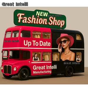 Camion de salon mobile, cheveux, ongles et beauté, magasin de vêtements mobile, mobilier de salon, tapis de salon, salon moderne préfabriqué, salon de coiffure mobile - Product Image 1