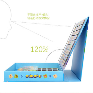 Jeu de société de grille <span class=keywords><strong>Sudoku</strong></span> magnétique 4x6 pour enfants améliorant le cerveau des jeunes étudiants jouet éducatif d'intelligence de pensée logique - Product Image 6
