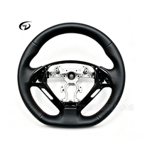 Volant sport à 3 branches en fibre de carbone perforée sur mesure, compatible avec Infiniti Q60 Q50 G37 G35 G25 GLC Classe S Classe G