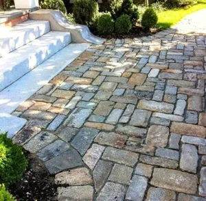 Belgard granit döşemeler ofis binası için arnavut kaldırıcıları geri aldı