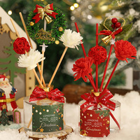 Bougie parfumée artisanale pour Noël et Diwali, écologique, décoration de la maison, cadeau