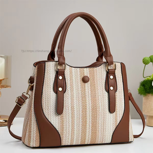 New Wholesale Fashion PU Leather <b>Ladies</b> Shoulder Bags Luxury Designer Women's Handbags With a <b>Wallet</b> - Product Image 5