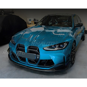 สำหรับ BMW M3 M4 G80 G81 G82 G83 2021+ ชุดแต่งช่องดักอากาศกันชนข้างสไตล์ MP อุปกรณ์เสริมฝาครอบกันชน ช่องระบายอากาศ - Product Image 4