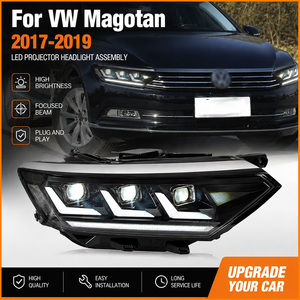 Faro a LED Completo Matrix a 3 Lenti con Indicatore di Direzione Sequenziale per Volkswagen <span class=keywords><strong>Passat</strong></span> B8 Magotan <span class=keywords><strong>2017</strong></span> 2018 2019, Accessori di Aggiornamento - Product Image 2