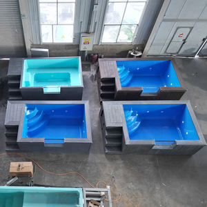 สระว่ายน้ำคอนเทนเนอร์ขนาดเล็กแบบเคลื่อนย้ายได้สำหรับครอบครัว ขนาด 20 ฟุต สระว่ายน้ำคอนเทนเนอร์กลางแจ้งสุดหรู - Product Image 1