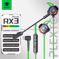 Écouteurs de jeu avec microphone détachable, intra-auriculaires, filaires, interface Type-C, 3,5 mm, métalliques, ajustement personnalisé, basses puissantes
