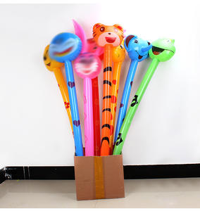 Giocattolo Gonfiabile per Bambini a Forma di Coniglio con Manico Lungo in PVC Personalizzabile all'Ingrosso - Product Image 1