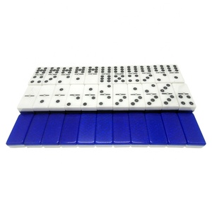 Chất lượng cao Acrylic Jumbo Kích thước <span class=keywords><strong>Domino</strong></span> đôi-6 <span class=keywords><strong>Domino</strong></span> 28 cái trò chơi thiết lập cho bạn bè bán buôn - Product Image 1