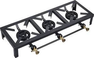 Portable Single Burner Cast Iron RV Outdoor <strong>Gas</strong> Stove Black LPG <strong>Barbecue</strong> Grilling Stand Powder Coated for Household Hotels - Product Image 4