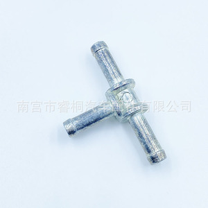 Accesorio de tubería de agua Shuangxuan, conector en T de aluminio de 8mm para Volkswagen Santana Jetta Superman Bora Golf - Product Image 1