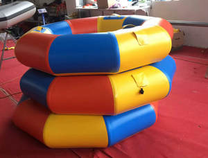 Tubes de rivière multicolores pour flotteur familial, Tubes gonflables pour descendre la rivière, Tubes de rivière et flotteurs - Product Image 3