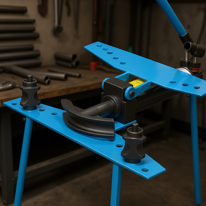 Dobladora de tubos hidráulica Fervi de 1/2 a 2 pulgadas para tubos metálicos, herramienta de doblado - Product Image 3