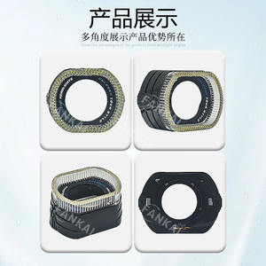 FANKAI 2.5-Inch Universal 5D Dual-Color Angel Eye <b>LED</b> Lens Square Decorative <b>Cover</b> for Cars with 5D <b>Light</b> Guide - Product Image 4