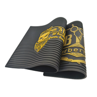 Ventes directes d'usine Tapis de table universel Tapis de café personnalisé antidérapant Tapis de coiffeur résistant Tapis de savon en PVC Écologique Réutilisable