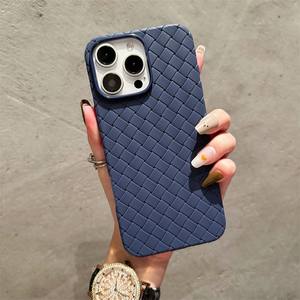 Custodia per telefono traspirante a griglia Ultra sottile di lusso per <span class=keywords><strong>iPhone</strong></span> 17 16 15 14 Plus 13 12 <span class=keywords><strong>11</strong></span> Pro Max morbida antiurto <span class=keywords><strong>Cover</strong></span> posteriore - Product Image 3