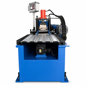 Vollautomatische Metall-Stahl-Garagentor-Herstellungsmaschine Rolltor-Rollformmaschine - Product Image 1