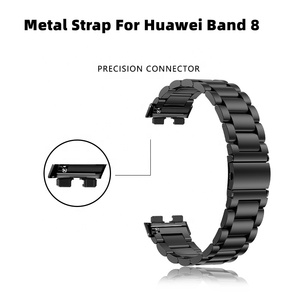 สายนาฬิกาข้อมือโลหะสแตนเลสสตีลสำหรับ HUAWEI WATCH band 8 7 Smart watchband สำหรับ Huawei - Product Image 3