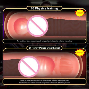 <strong>Hot</strong> Sell Sucking Masturbators Toys with Lifelike Silicone <strong>Penis</strong> Aircraft Cup Adult Sex Toy for Men Sex Toys - Product Image 6