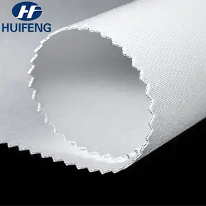 510gsm Printable PVC Polyester Double Side Block Out Curtain Fabric With Flame Retardant