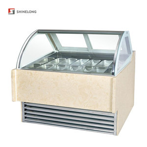 Da Dessert Negozio di <span class=keywords><strong>Attrezzature</strong></span> 140L di Lusso Controsoffitto Visualizzazione Gelato Congelatori Buon Prezzo - Product Image 4
