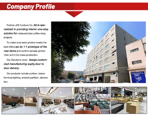 סט ריהוט מסחרי חיצוני J2S, ספסל קעור עם כיסאות ושולחן עגול לבית קפה ולמרפסת מלון - Product Image 5