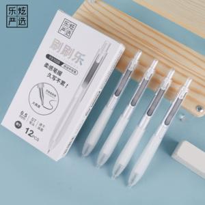 Gel Pen Großhandel Soft Comfortable Rubber Grip Gel Pen Einfacher schnell trocknender Ink Writing Gel Pen - Product Image 4