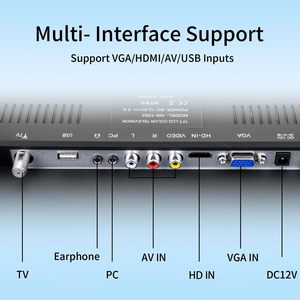 Vendita all'Ingrosso Dalla Fabbrica TV Economico da 19 Pollici di Piccole Dimensioni AC/DC a Basso Consumo Schermo PC Televisione Smart TV per Casa TV LCD a Basso Costo - Product Image 5