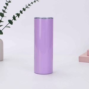 Stainless Steel Tumbler Vacuum Insulated Double Wall Straight <b>Cup</b> With Lid Travel Drinkware Minimalist Design 12-24 Hours - Product Image 5