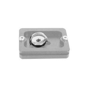 BEXIN accesorios de cámara de vídeo profesional D-bolt Acero inoxidable ranurado 1/4 "tornillo de cámara y tuerca con anillo D - Product Image 4