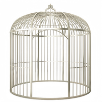 Grande cage à oiseaux multifonctionnelle imperméable en fonte, de forme décontractée, servant de cloison de gazebo pour hôtels, restaurants et salles à manger