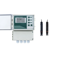 Analyseur de qualité de l'eau en ligne, contrôleur de pH industriel en ligne, testeur de pH à quatre canaux, Modbus 485