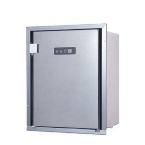 Nero o argento colore 40L 50L Marine Yacht incorporato <span class=keywords><strong>barca</strong></span> <span class=keywords><strong>12v</strong></span> <span class=keywords><strong>congelatore</strong></span> frigorifero verticale 24v con doppie zone <span class=keywords><strong>per</strong></span> campeggio camper SUV Car - Product Image 1