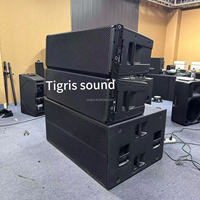 Altavoz Line Array de 3 Vías HDL 50-A 4K Doble de 12 Pulgadas, Altavoz de Rango Completo, Sistema de Sonido Profesional para Escenario
