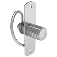 Loquet à ressort de compression en alliage de zinc de haute qualité certifié ISO9000, série de loquets à languette auto-ajustables à 1 clé