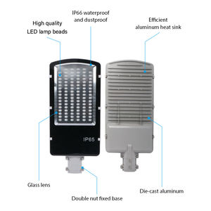 Lampadaire LED extérieur IP65 50W 80W 100W 200W 250W avec lentille, lampadaire LED 150W pour éclairage de jardin et de route - Product Image 3