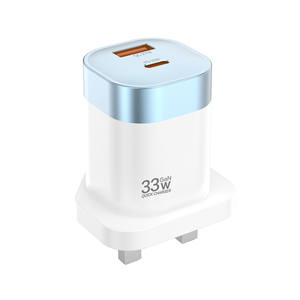 2025 nouvelle mode haute qualité PD 33W charge rapide téléphone portable et <span class=keywords><strong>ipad</strong></span> chargeur et adaptateur Logo personnalisé pour prise US/UK/EU/AU - Product Image 4