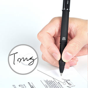 अनुकूलित 1.0 मिमी स्याही पेन कार्यालय स्टेशनरी हस्ताक्षर पेन 12 टुकड़ों/जेल पेन का सेट - Product Image 4