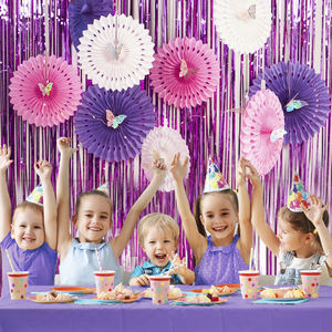 חדש פופולרי פרפר נייר מאווררים 3D פרפרים ציוד קישוטים למסיבה אביזרי מאוורר מותאמים אישית עם פרפרים - Product Image 6