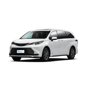 Ucuz Toyota Sienna 2023 hibrid motor 7 koltuklar MPV aile araba ihracat için çin'de inşa