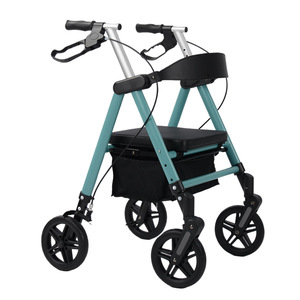 รถช่วยเดินแบบมีล้อ Dinglian Walker Rollator 7077D ทำจากอลูมิเนียมอัลลอยด์ สี่ล้อ สำหรับผู้สูงอายุ ใช้เพื่อการฟื้นฟูสมรรถภาพ - Product Image 3