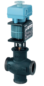 Vanne magnétique à retour par ressort MXG461.32, 2 voies, DN32, PN16, 24 V, 0-10 V/4-20 mA, IP54 - Product Image 3
