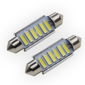 Lampe de lecture intérieure, lampe de toit, ampoule C5W à double point de dissipation thermique 7020 (31/36/39/41mm). - Product Image 2