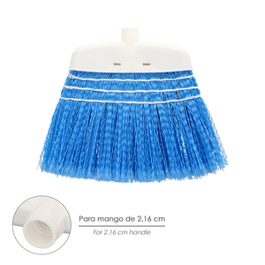 Scopa da Giardino Blu con Corde, Senza Manico - Product Image 4