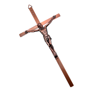 Haute réputation Immanuel Crucifix jésus suspendu décoration murale religieux inspirant chrétien produit fabriqué à la main INRI - Product Image 5