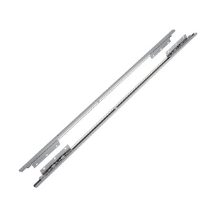 Double-Sided Sliding Door Guide Rail Aluminum Alloy Silent Operation Kitchen Cabinet Hardware YG152 Modern Design Easy - Product Image 1