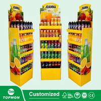Présentoir de supermarché personnalisé en PVC, présentoir en mousse PVC pour noix, pop-corn, gâteaux, pain, chips, snacks